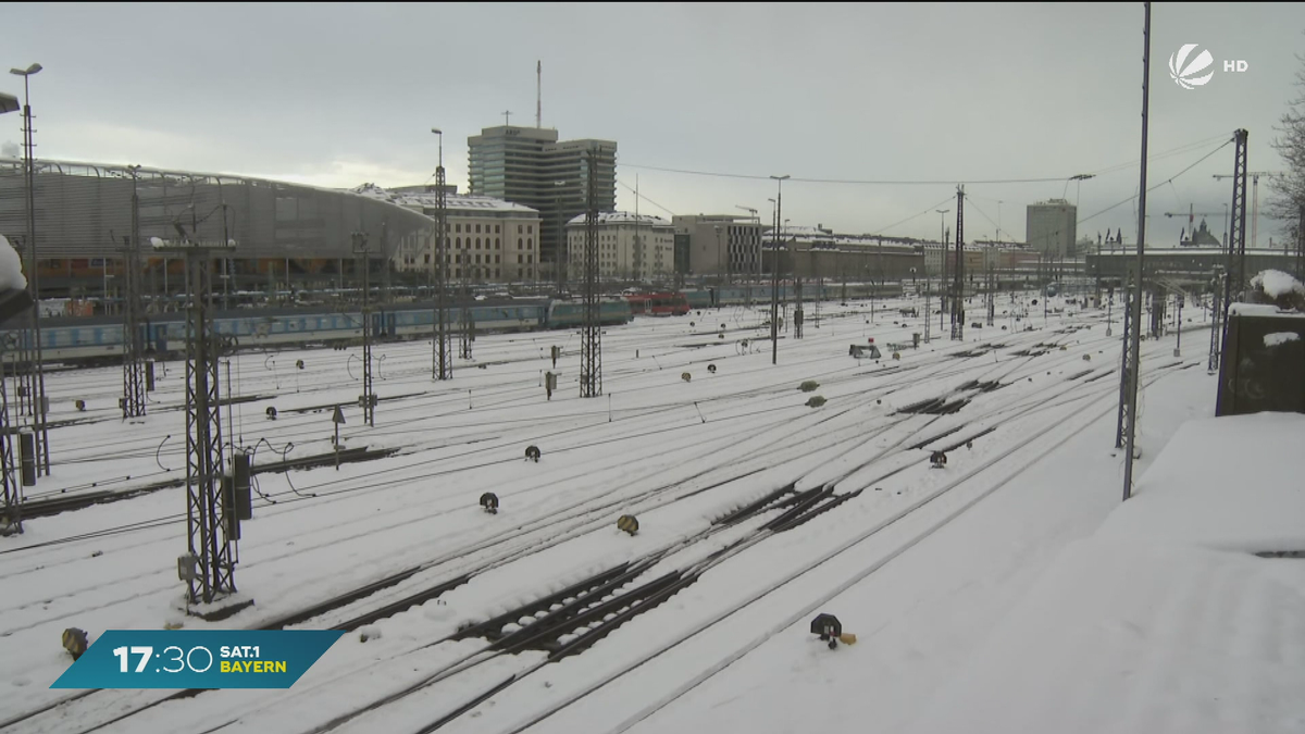 Bahn-Vorbereitungen in Bayern: Sicher durch den Winter?