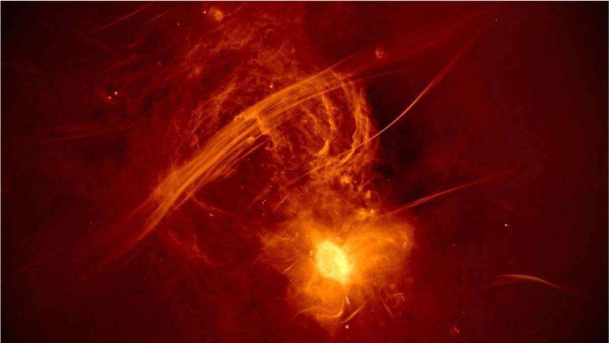 "Herz" unserer Galaxie: Neue Bilder zeigen Schwarzes Loch in der Milchstraße