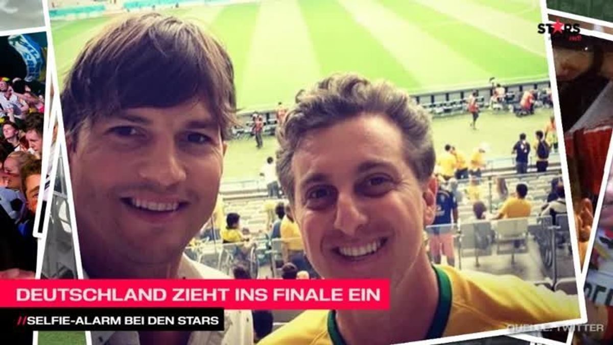 Stars feiern Einzug der DFB-Jungs ins WM-Finale mit Selfie-Alarm