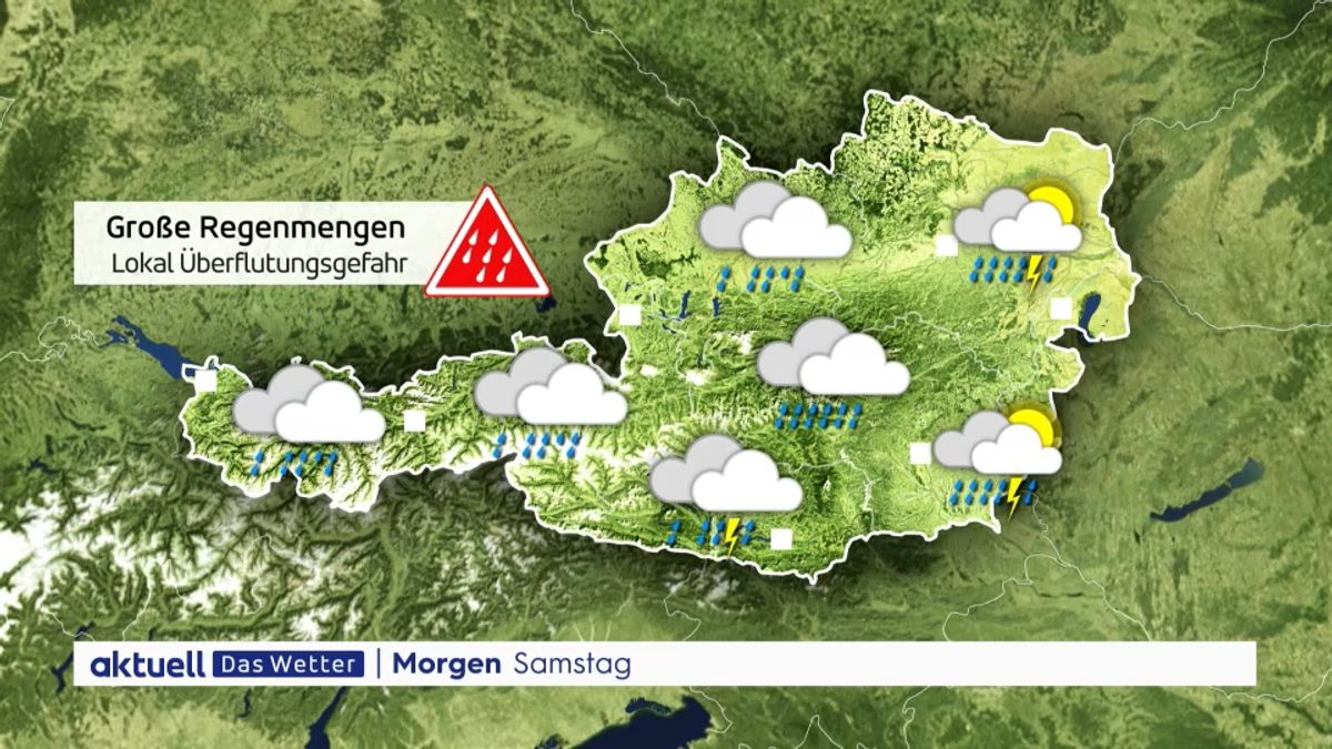 Aktuell: Das Wetter vom 01.08.2025