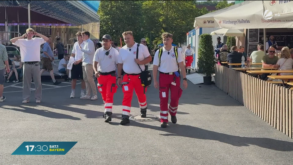Sanitäter im Einsatz: Ein Abend mit ehrenamtlichen Helfern auf dem Kiliani
