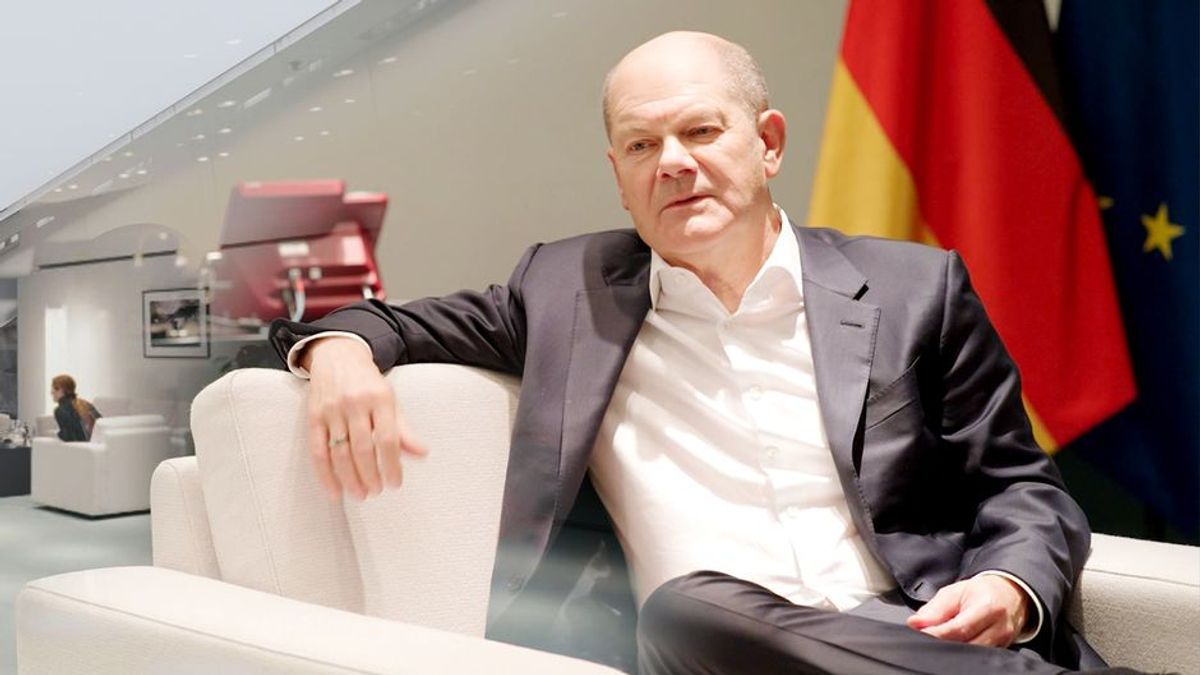 Exklusiv: Kanzler Scholz privat nie