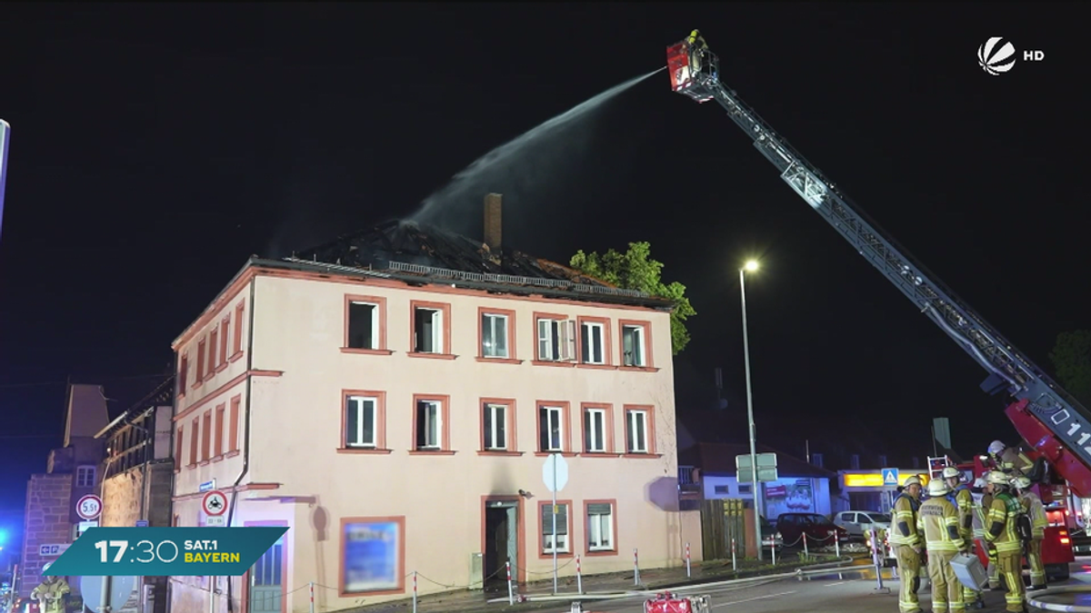 Erneuter Brand in Schwabach: Polizei ermittelt wegen Brandstiftung
