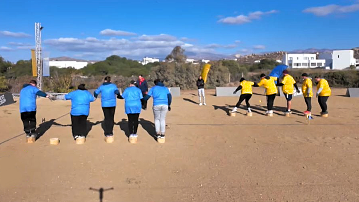 "Der Boden ist Lava": Bei dieser Challenge ist Teamgeist gefragt!