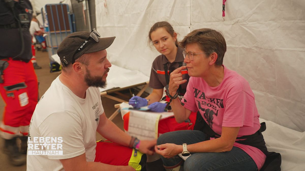 Einsatzgebiet Wacken: Notfall wegen eines Wespenstichs im Mund