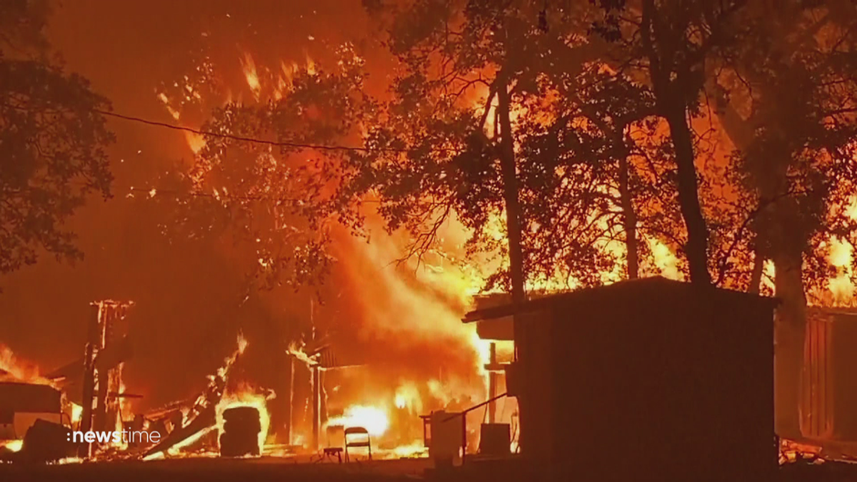 USA: Waldbrand in Kalifornien breitet sich rasant aus