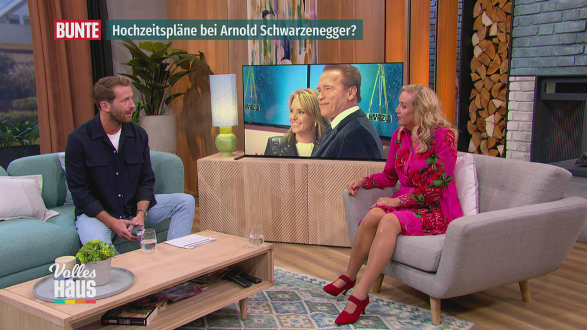 BUNTE - live: Hochzeitspläne bei Arnold Schwarzenegger?