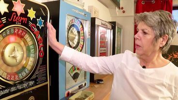 Alte Spieleautomaten erinnern Dagmar an ihren verstorbenen Mann