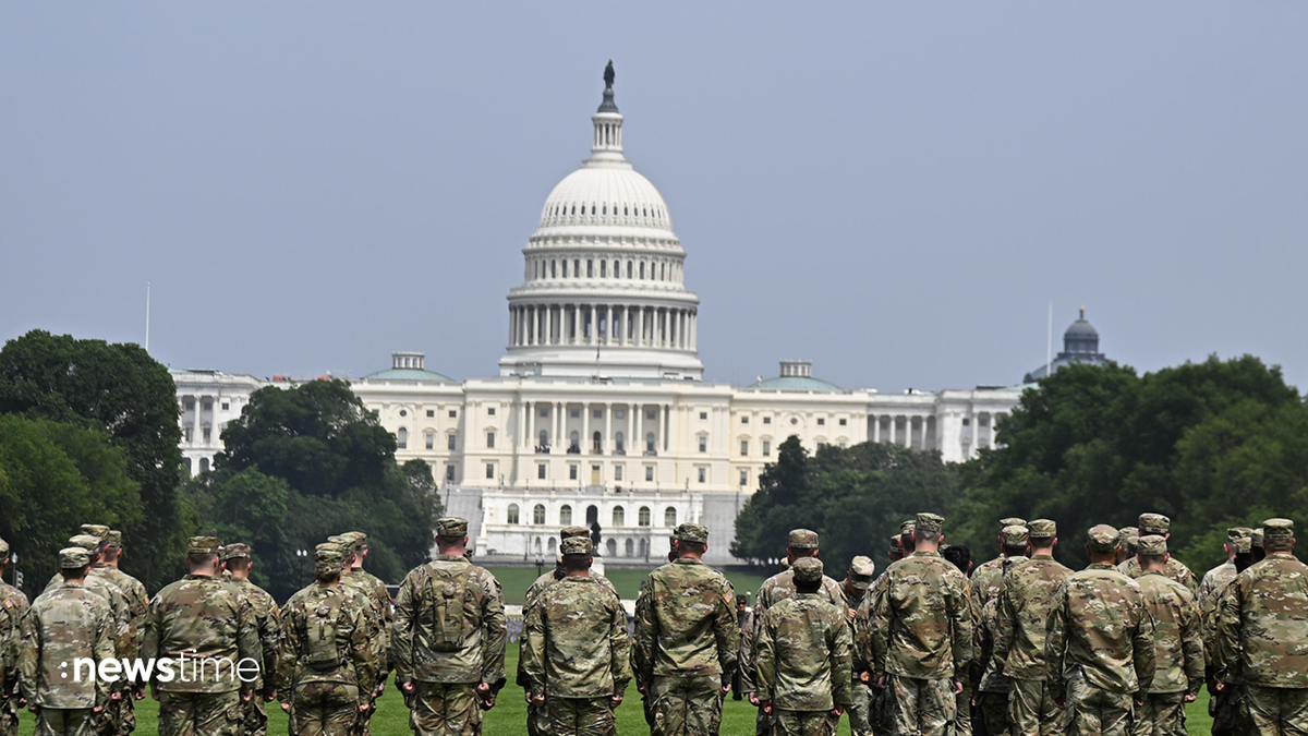 Donald Trumps Geburtstag mit Militärparade