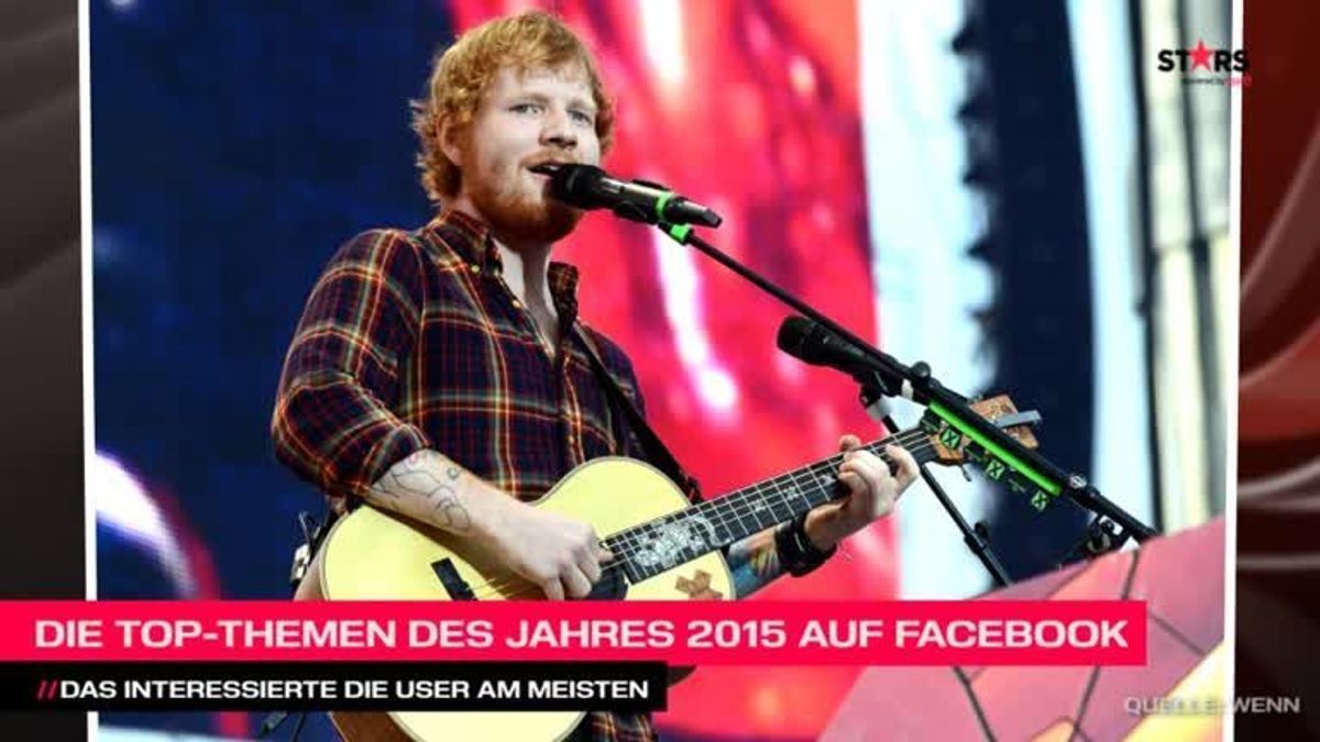 Jahresrückblick 2015: Die Top-Themen des Jahres auf Facebook