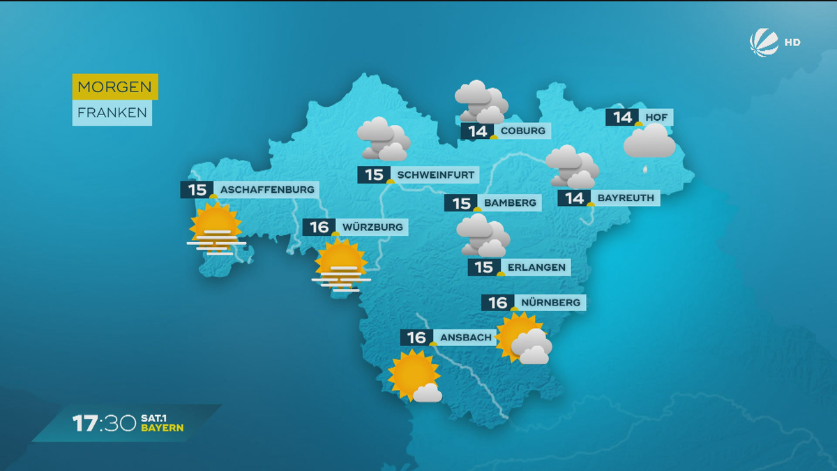 Das Bayern-Wetter vom 28.10.2024: Sonnige Herbstwoche?