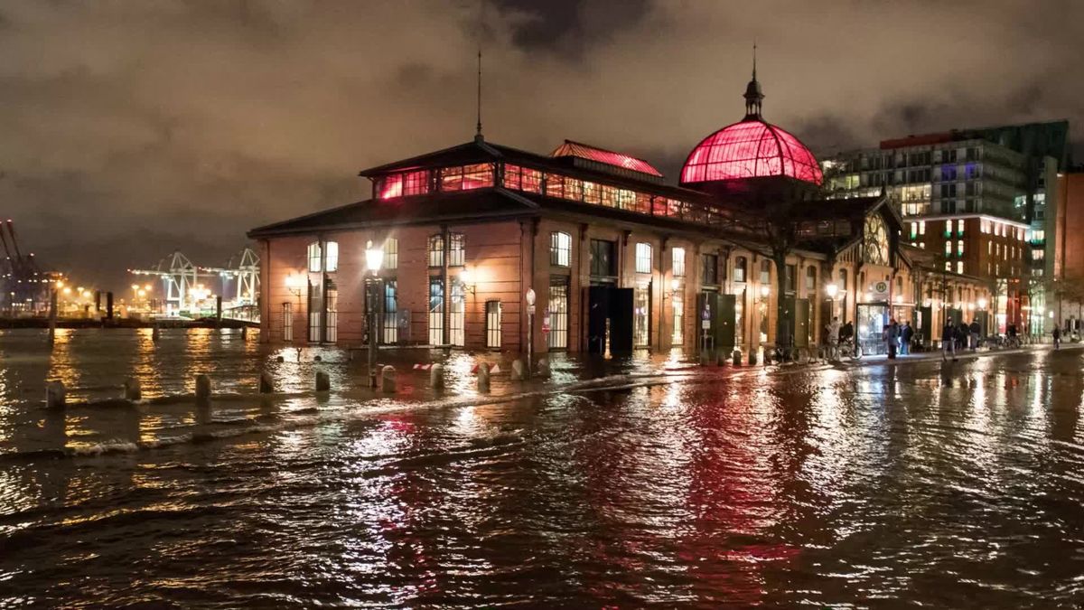 Wetter-Extreme: Sturmtief „Benjamin“ sorgt für Sturmflut und heftige Böen