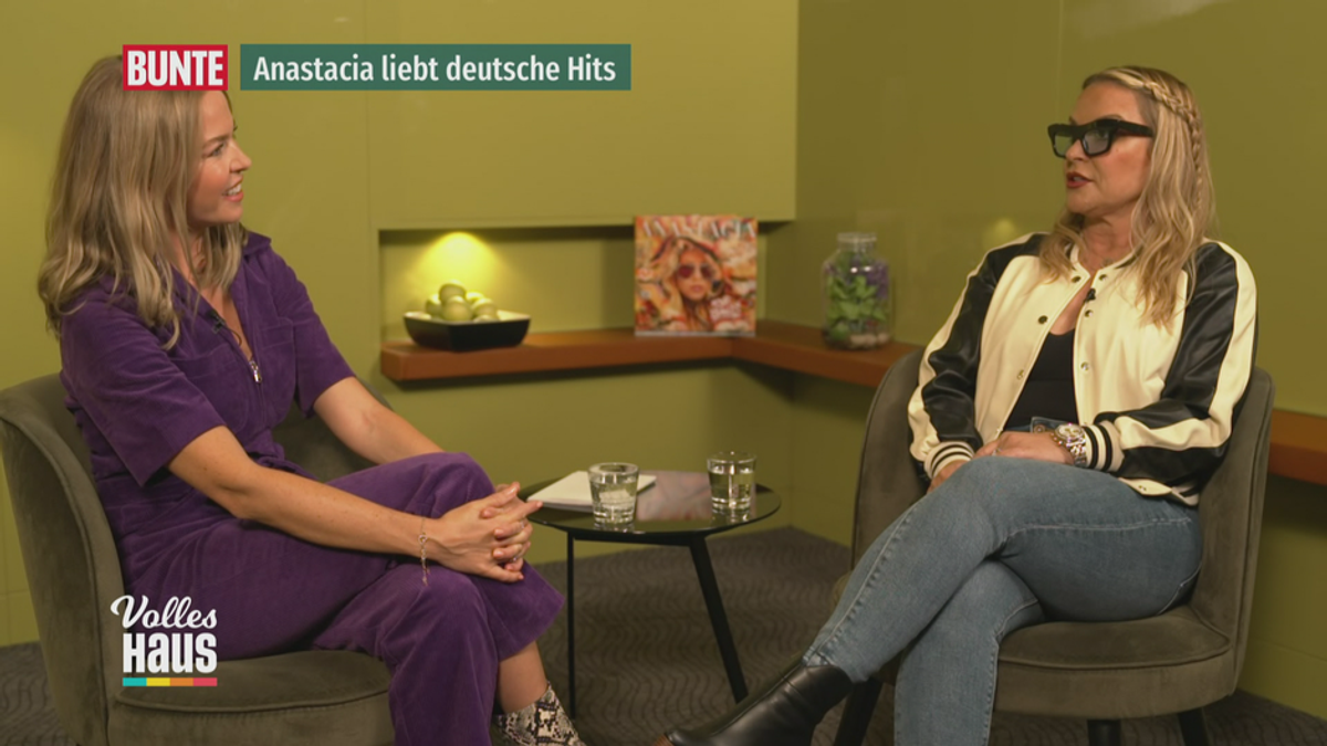BUNTE-Live: Anastacia liebt deutsche Hits