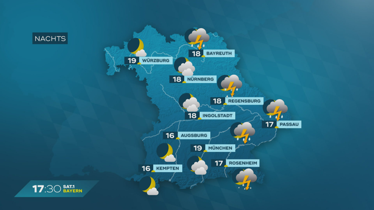 Das Bayern-Wetter vom 27.06.2024: Sommerwetter oder Regen?