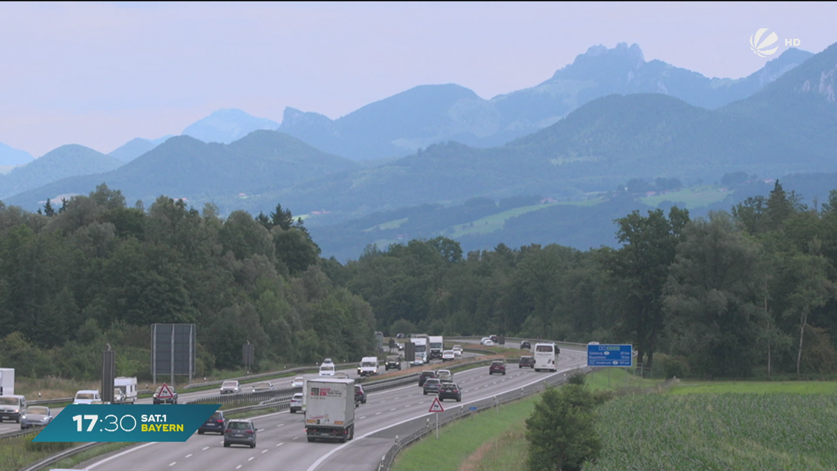 Durchfahrtsverbot im Berchtesgadener Land: A8-Abfahrten bei Stau ab morgen dicht