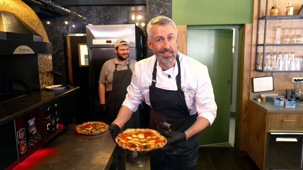 Liebe geht durch den Magen: Puffi wird Pizzabäcker