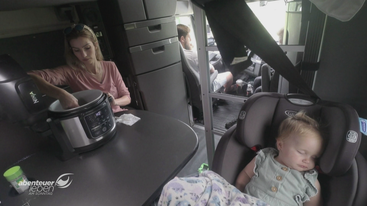 Die Truckerfamilie: ein Leben im LKW on the road