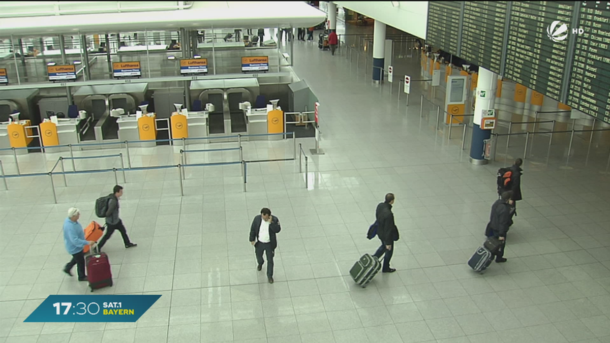 Streiks am Flughafen München: 80 Prozent der Flüge fallen aus