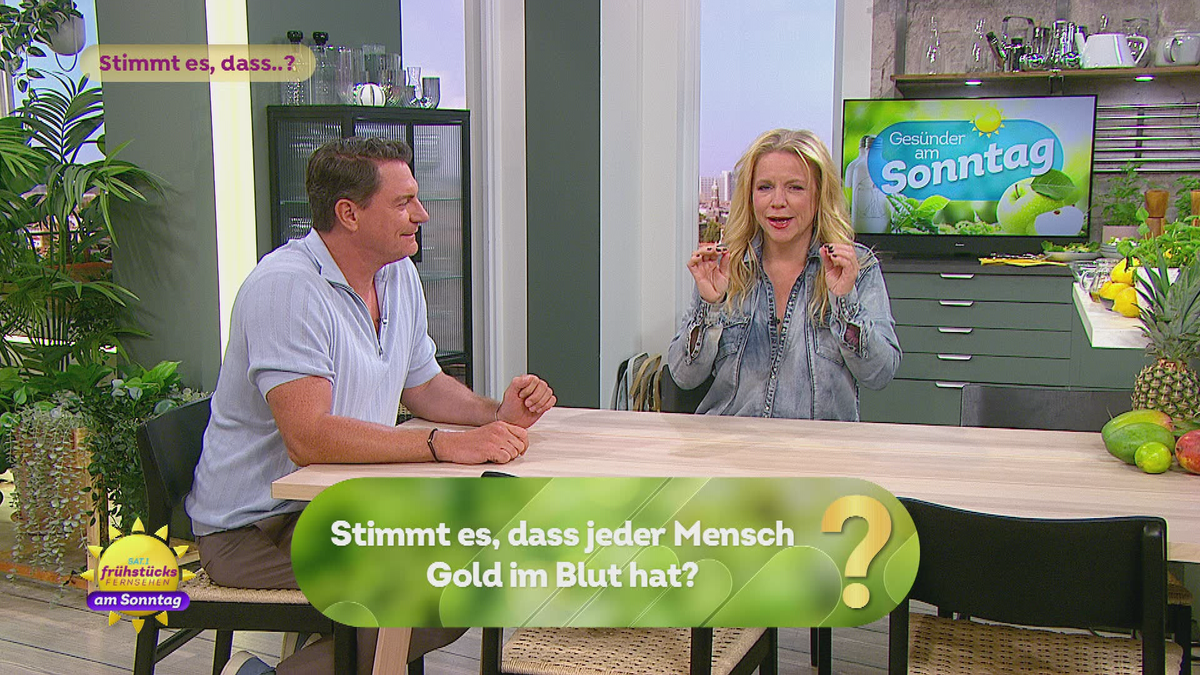 Stimmt es, dass … ?" – Gold im Blut, Alkohol zur Verdauung, Sonnenbrand