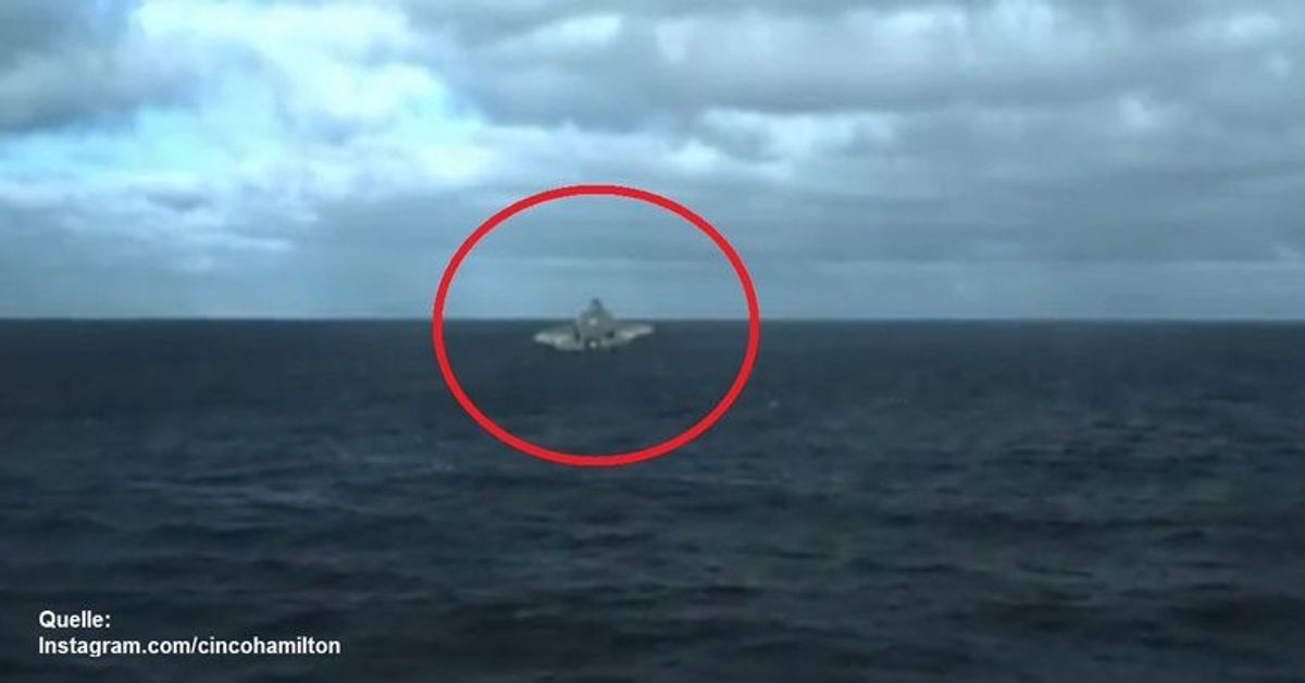 Gerade noch gerettet: Dieser Jet ist beinahe ins Wasser gestürzt