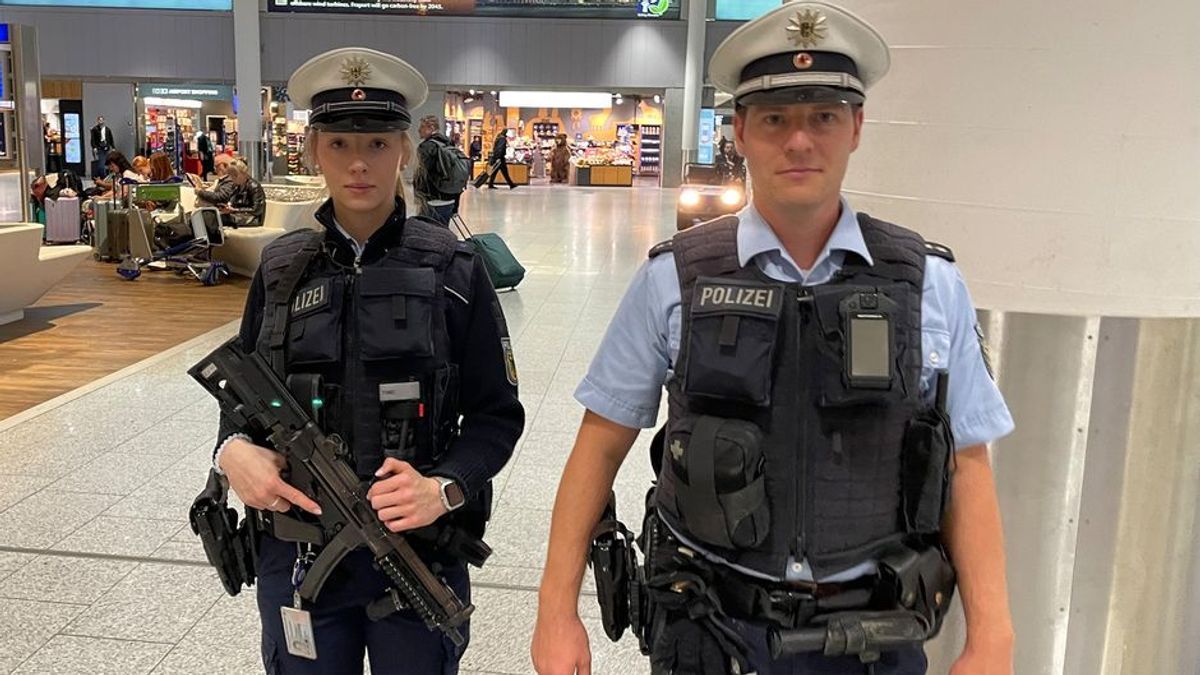 Polizeieinsatz am Flughafen