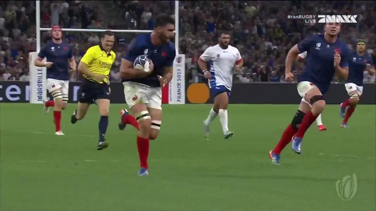 "Champagner-Rugby!" - Frankreich zu schnell für Namibia