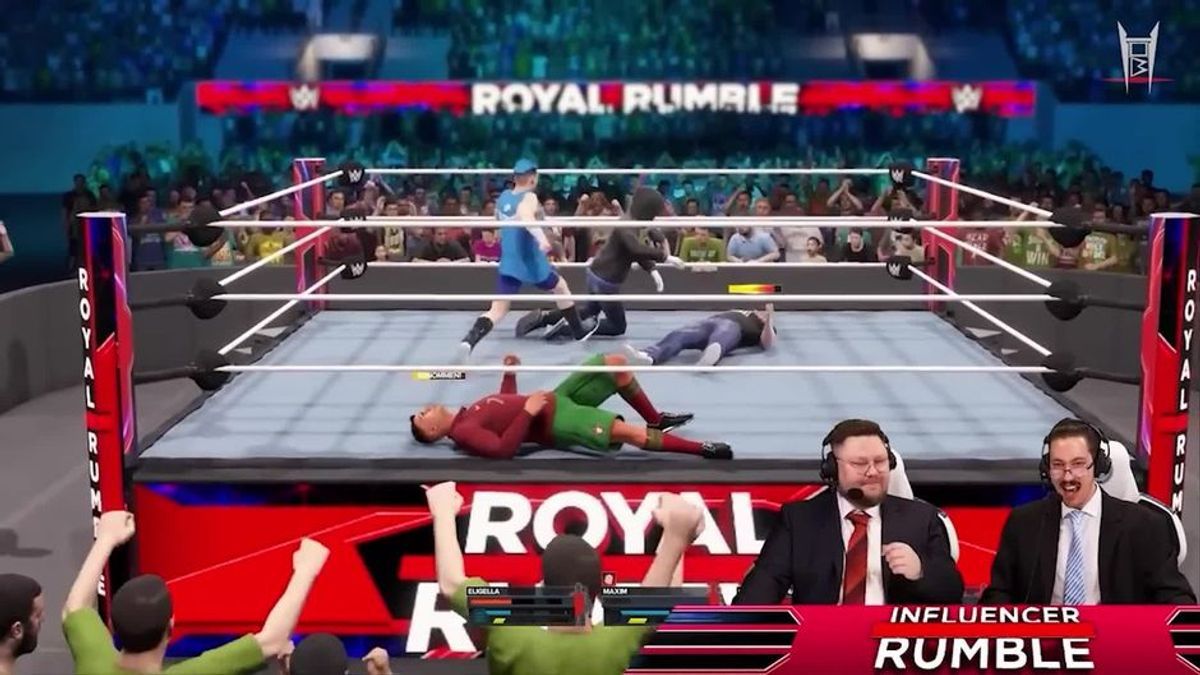 Influencer Royal Rumble: Ronaldo wird im Ring gegrillt