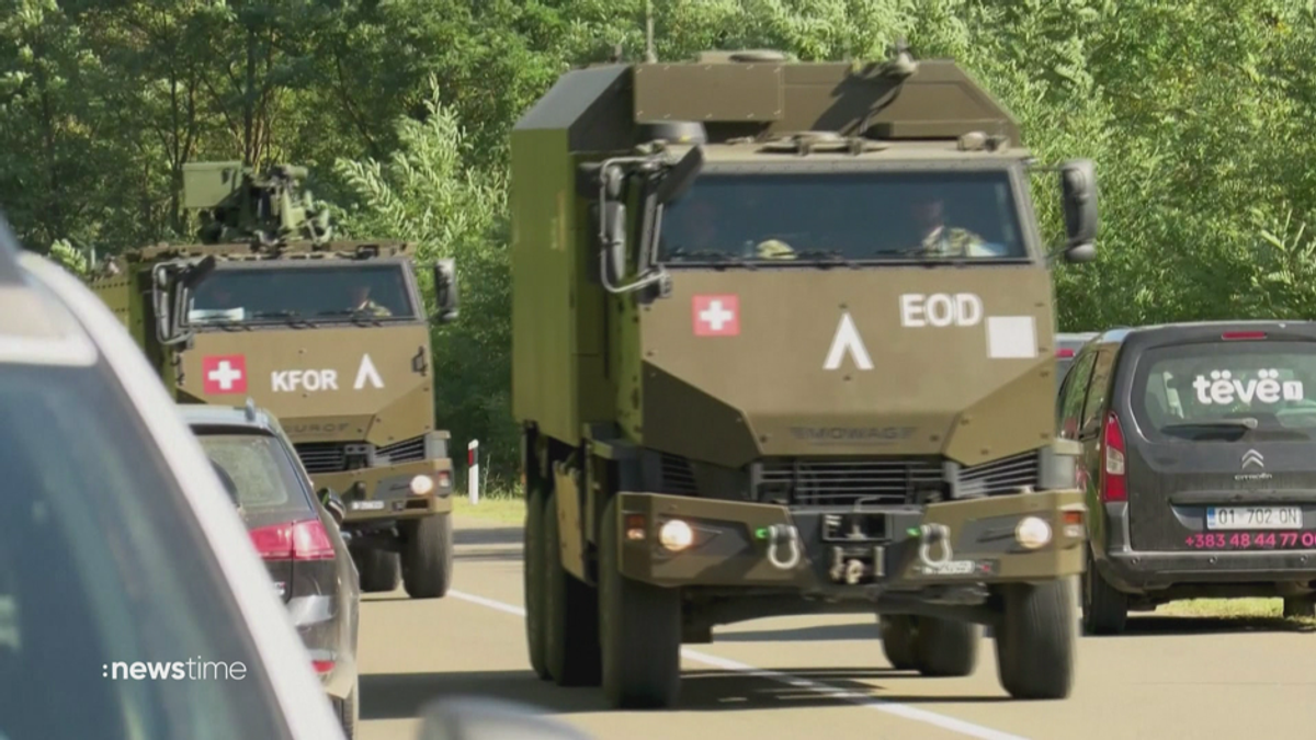 Spannungen zwischen Serbien und Kosovo: NATO will KFOR-Einheit verstärken