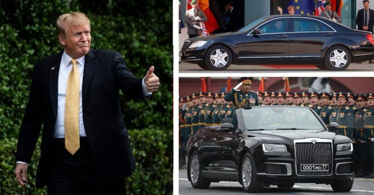 Trump, Putin, Merkel: Diese Luxusautos fahren die Staatschefs