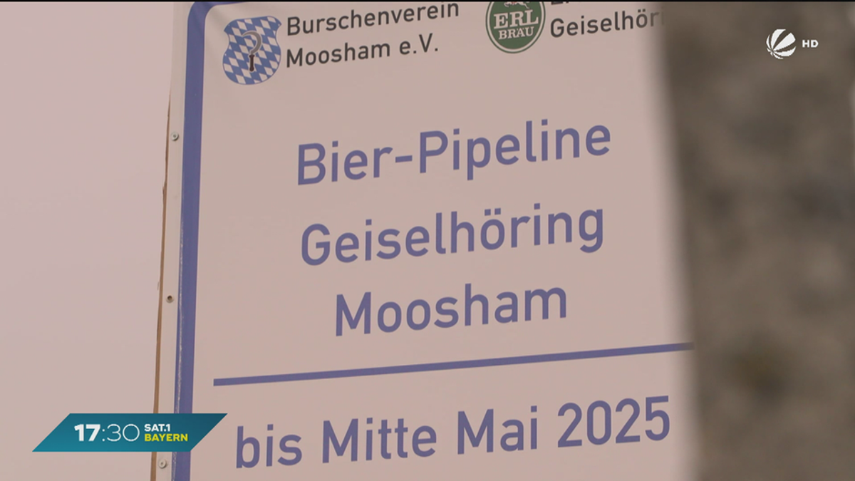 17-Kilometer-Bierpipeline nach Moosham? Scherz sorgt für Aufsehen