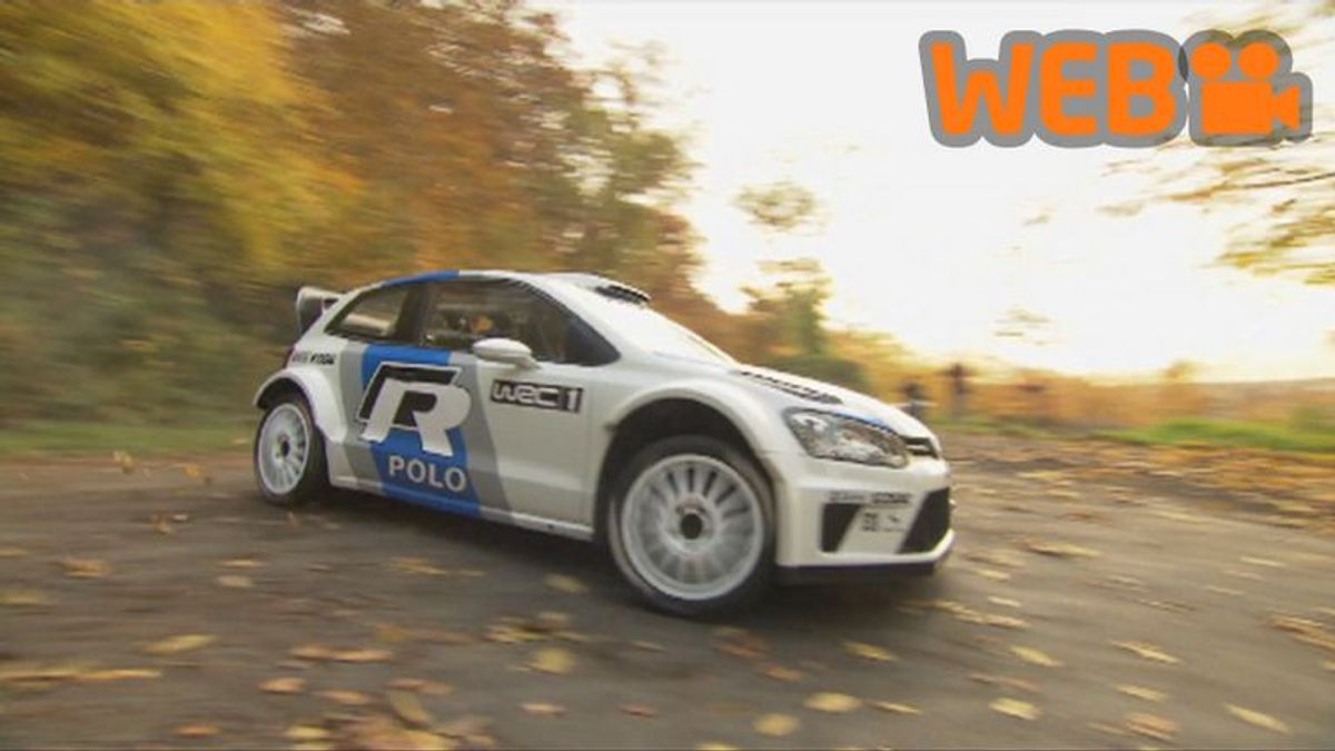 Die ersten Tests mit dem Polo R WRC