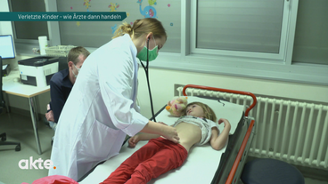 Verletzte Kinder- wie Ärzte dann handeln