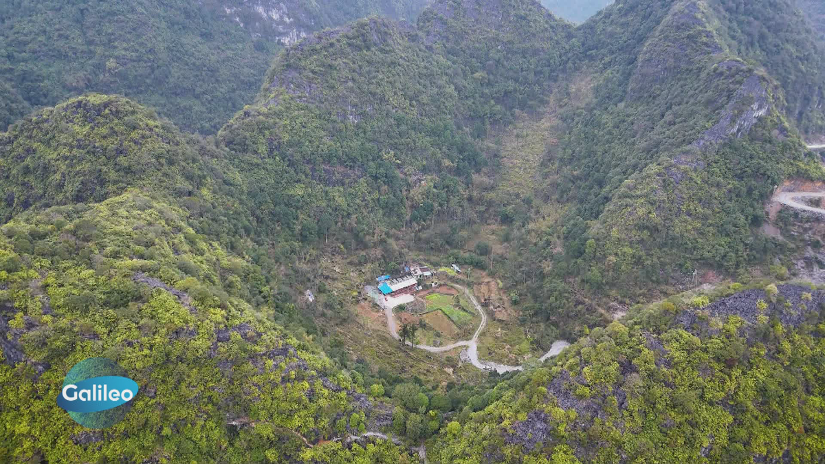 Die Geheimnisse der Kraterdörfer in China