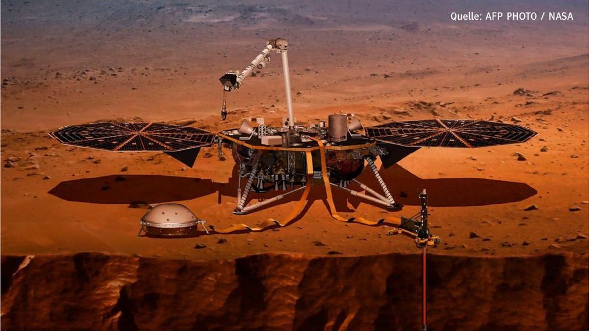 Der Mars bebt: NASA-Sonde stellt Erdbeben auf dem Mars fest