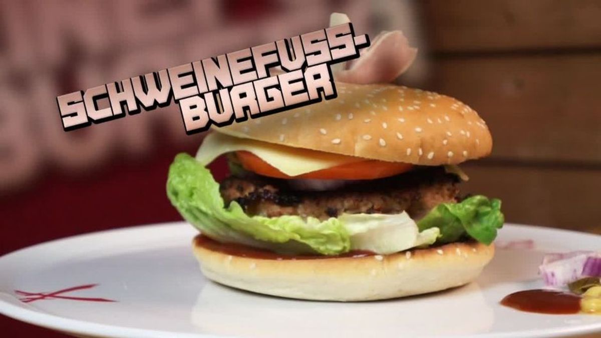 Der Burger, unser König des Fastfoods!