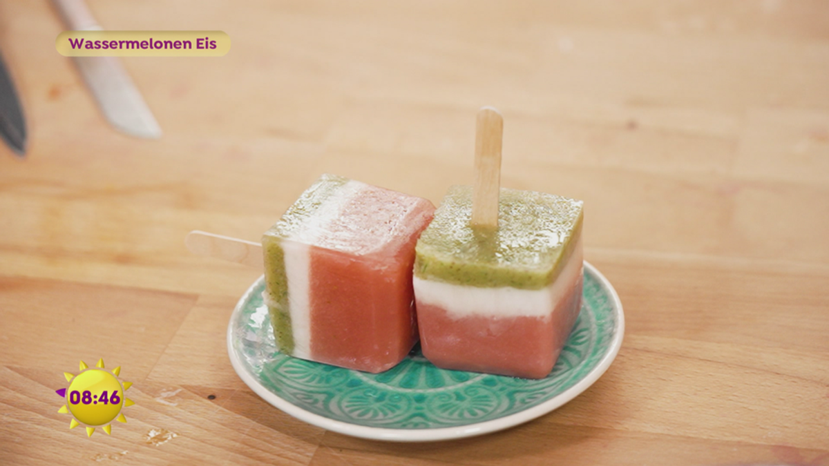 Abkühlendes Wassermelonen-Eis