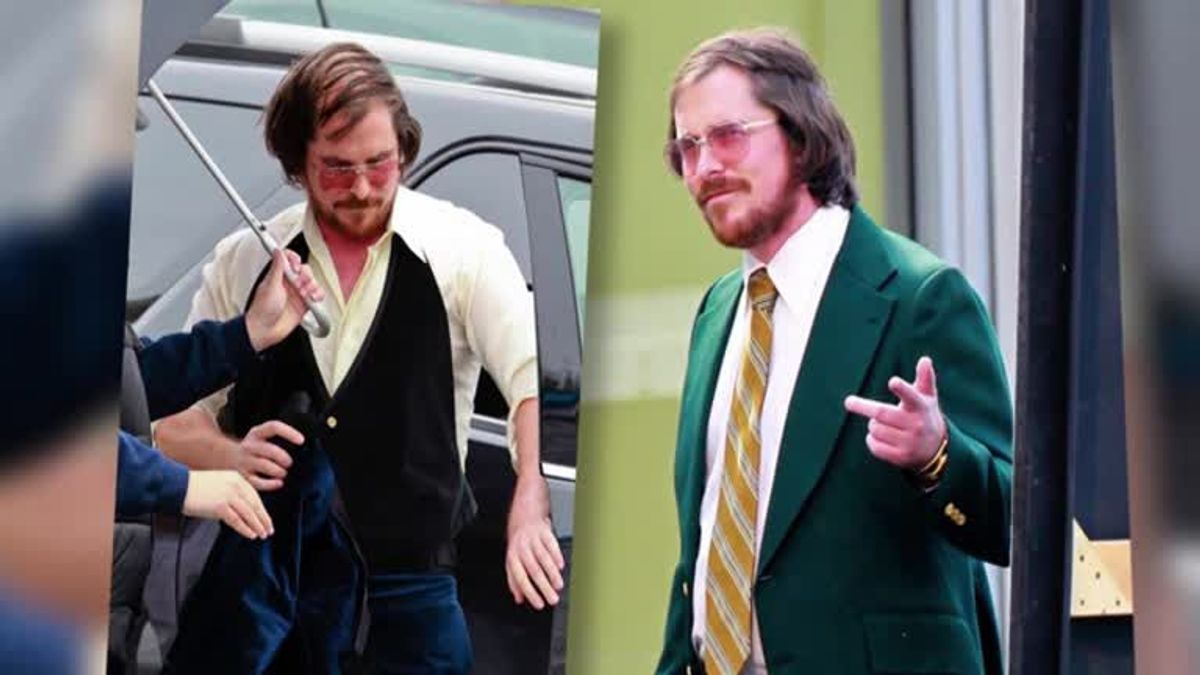 „Batman“-Star Christian Bale einmal hässlich