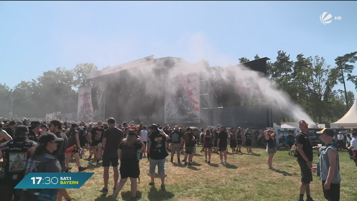 Summer Breeze in Dinkelsbühl: Metal-Festival startet im Hitze-Hammer